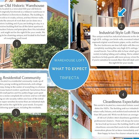 Trifecta Historic Brick 2Br Getaway Superhost Apartment Durham Exterior photo