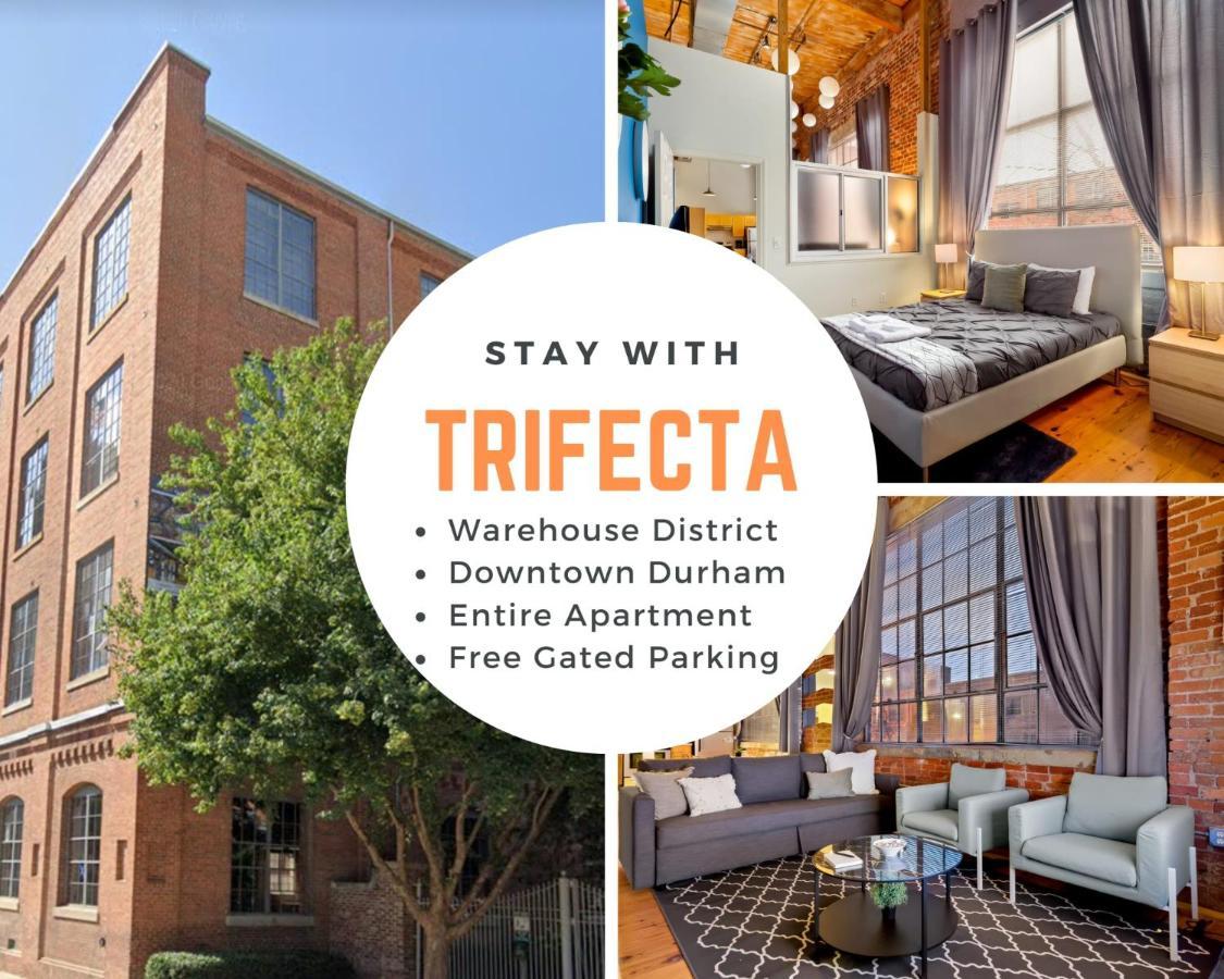 Trifecta Historic Brick 2Br Getaway Superhost Apartment Durham Exterior photo