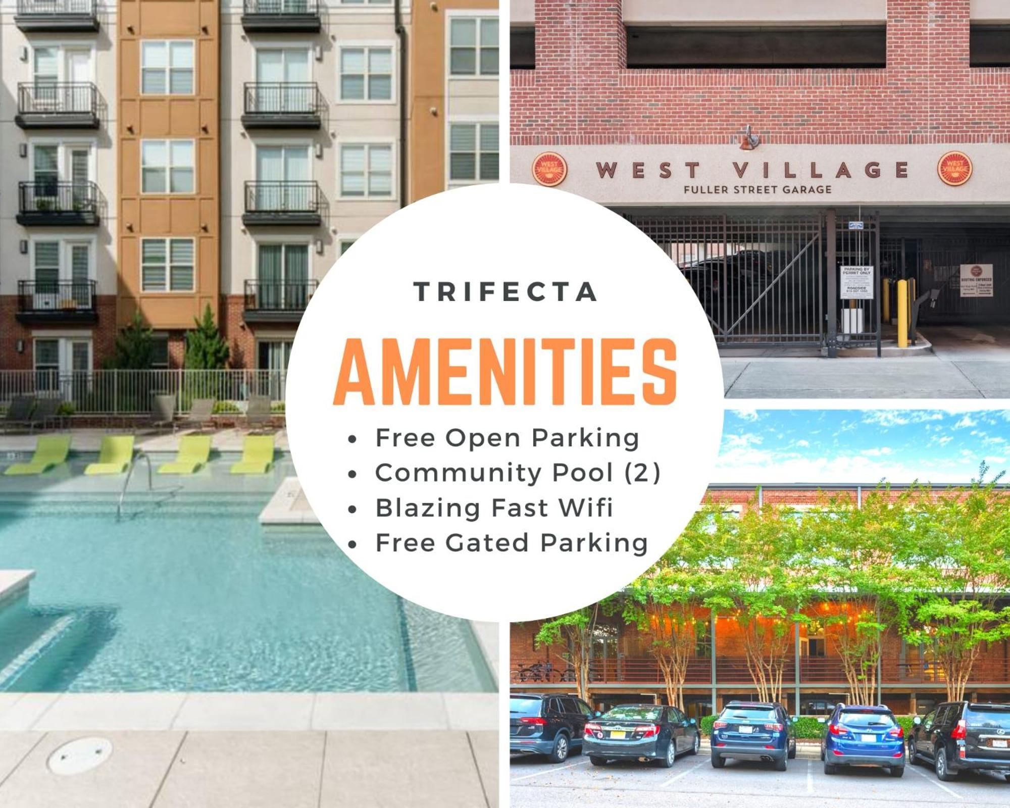 Trifecta Historic Brick 2Br Getaway Superhost Apartment Durham Exterior photo